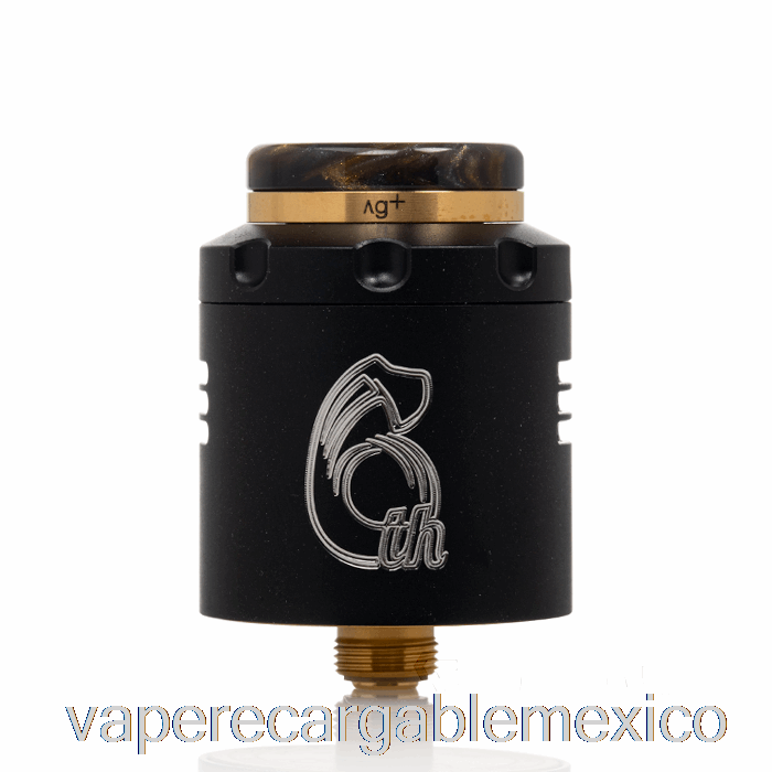 Vape Recargable Hellvape Dead Rabbit V3 24mm Rda [6.º Año] Oro Negro